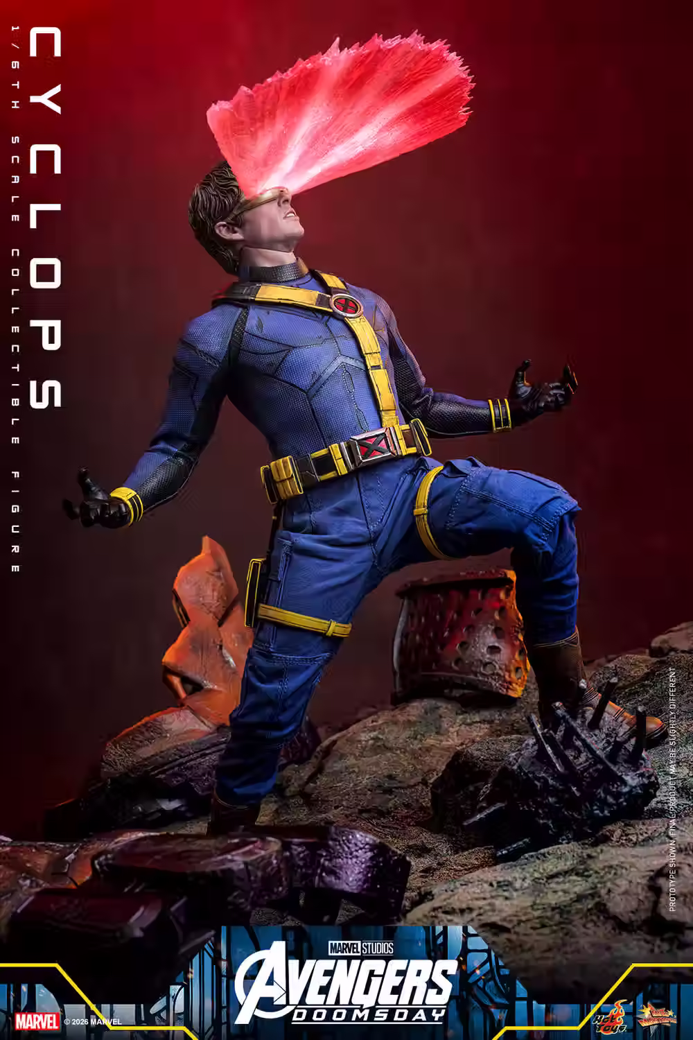 Cyclops - Marvel Avengers Doomsday Hot Toys Collectibles 1/6th Scale Figure