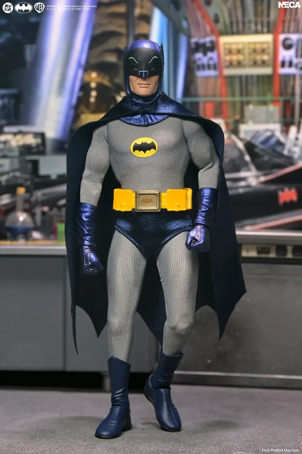 Thumbnail: NECA Batman 1966 8" Scale Clothed Action Figure - Batman