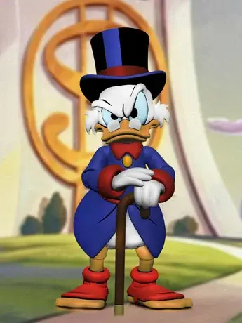 Thumbnail: DuckTales Ultimate Scrooge McDuck 7" NECA Action Figure