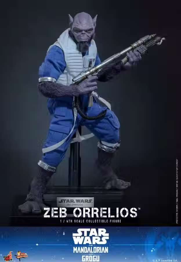 Hot Toys 1/6 Zeb Orrelios Star Wars The Mandalorian & Grogu
