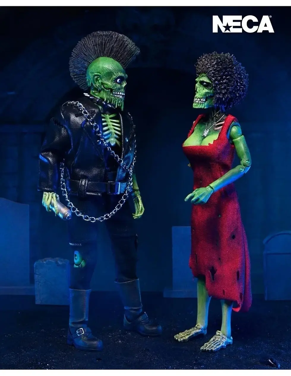 Thumbnail: NECA Return of the Living Dead Trash and Suicide 8" Figure 2-Pack