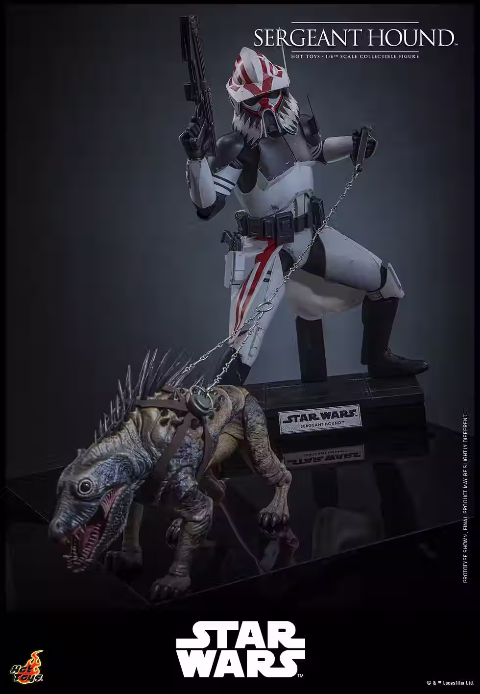 Thumbnail: Hot Toys 1/6 Sergeant Hound - Star Wars: The Clone Wars