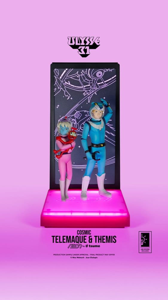 Thumbnail: Ulysse 31 Neon Figure 1/9 Telemachus & Themis Cosmic Version 20 cm