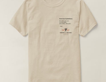 WOW Exercise Guidelines Shirt - No Pain