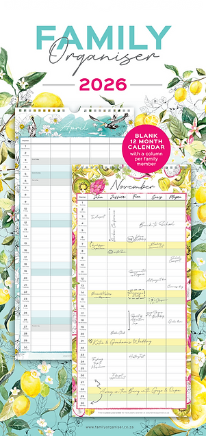 2026 Family Organiser cover