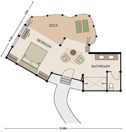Camp Okavango-Standard Room