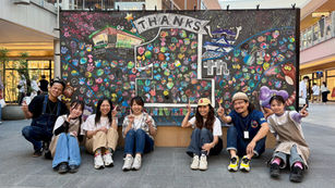 三井アウトレットパーク岡崎/ CHALK JAM/ 参加型巨大チョークアート/ チョークアート号®/ 愛知県岡崎市/ #愛知県 #ファミリーイベント #アートイベント