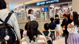 木の葉モール橋本/ガラスチョークアートワークショップ/福岡県福岡市/ ＃福岡県福岡市＃ファミリーイベント #アートイベント