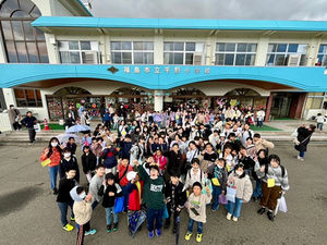 【プレスリリース】福島市立平野小学校 / ガラスチョークアートワークショップ / 福島県福島市 / #福島県 #キッズイベント #アートイベント