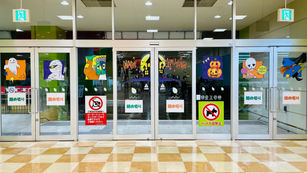 ルララこうほく / ガラスチョークアート ”ハロウィン” / 神奈川県横浜市