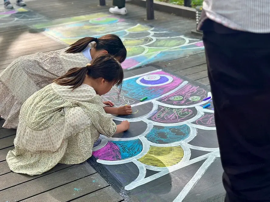 全国都市緑化仙台フェア ”JOZENJI Feel green Fair” / アウトドアチョークアートパーク in 定禅寺通り / 宮城県仙台市