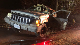 Crews on scene of single-vehicle crash on Figsboro Road