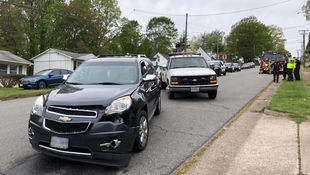 Two people transported to the hospital after crash in Martinsville