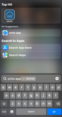 Locate OCHO app