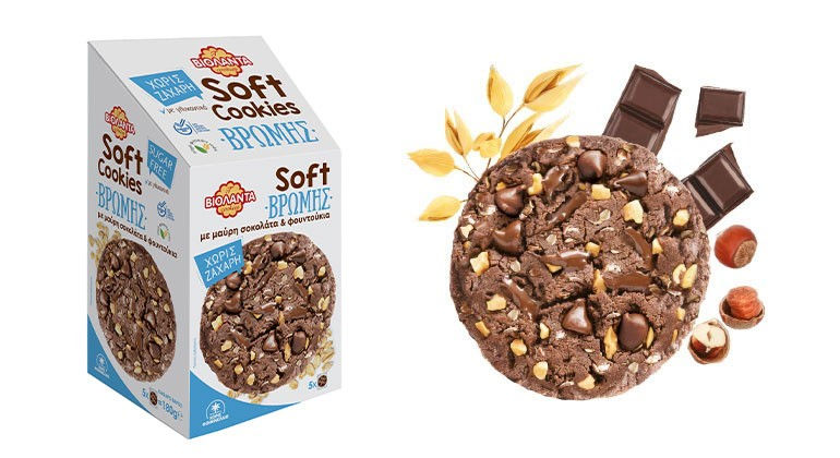 Thumbnail: Violanta Oat Soft Cookies - 12 Cookies x 180g