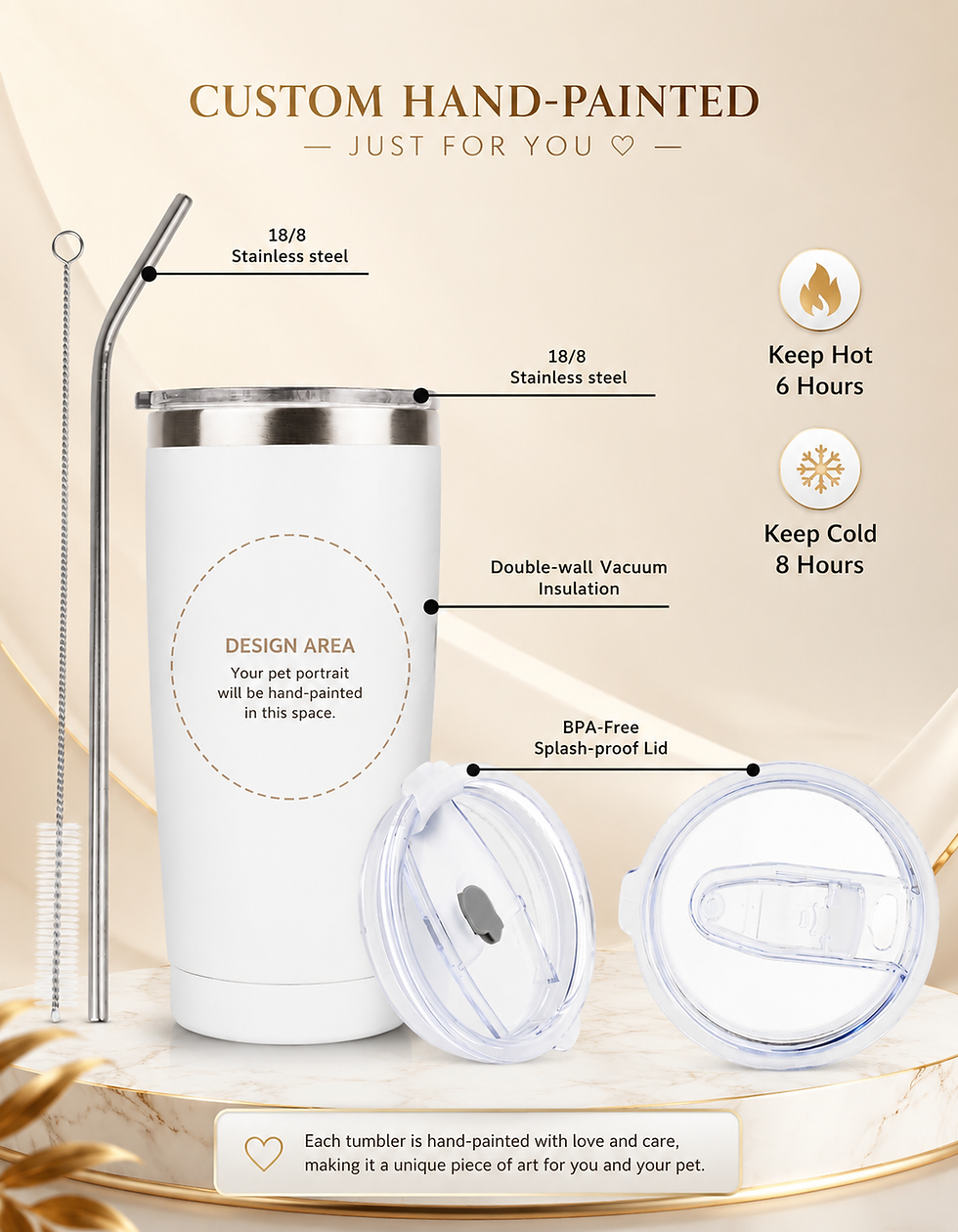 Thumbnail: 20 oz Coffee Tumbler