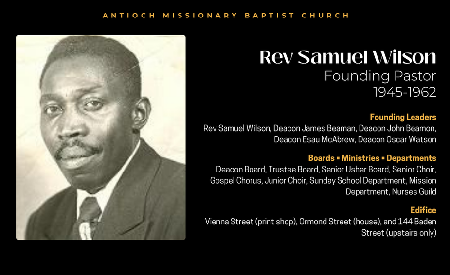 Rev Samuel Wilson
