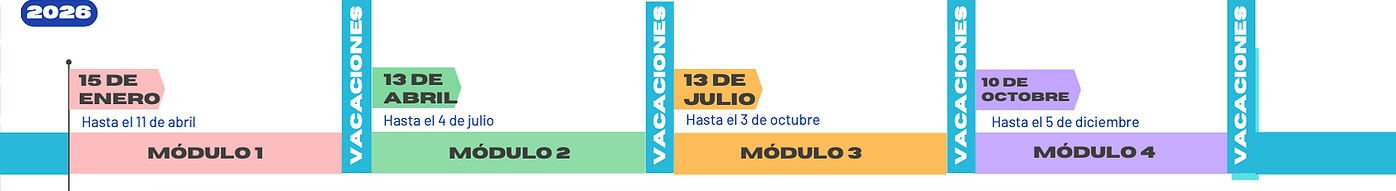 Calendario 2026 (modulos)