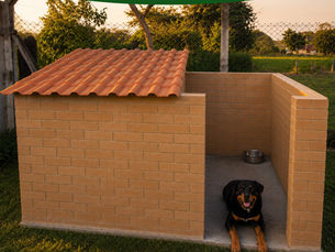 Casas para Pets, Canis e Gatis com Tijolo Ecológico: Inspirações para Projetos Duráveis e Funcionais