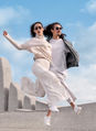 Couple wearing Silhouette glasses