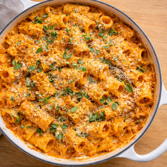 tomato & ricotta rigatoni 