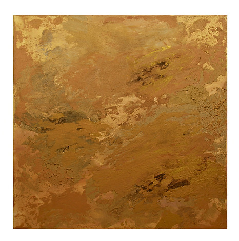 Kunstwerk mit hellem Sand