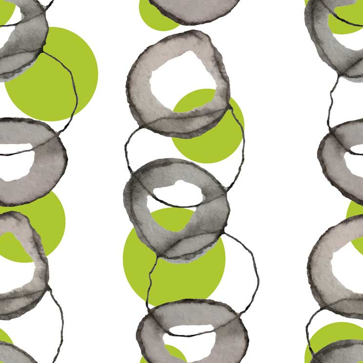 Thumbnail: 'Inky Link' - fabric