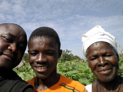 Odilon, Robert et sa maman