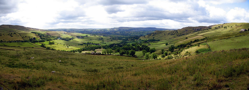 Image of a view of the Peak District National Park