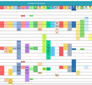 Calendrier des vacances scolaires européennes