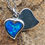 Thumbnail: Double Heart Opaline Pendant