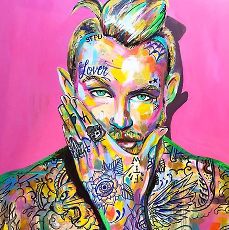 Joshua Acrylic On Canvas 2017