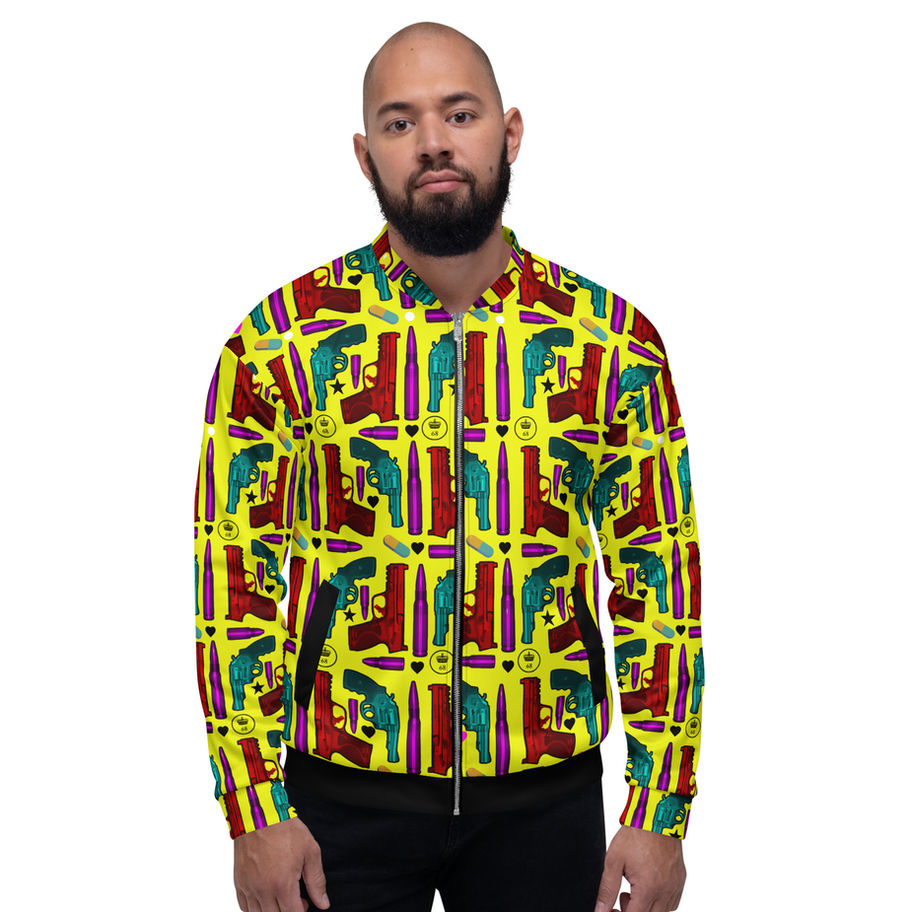 Plills Thrills Bomber Jacket Frint