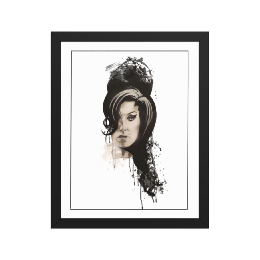 Deatil Amy Winehouse Print