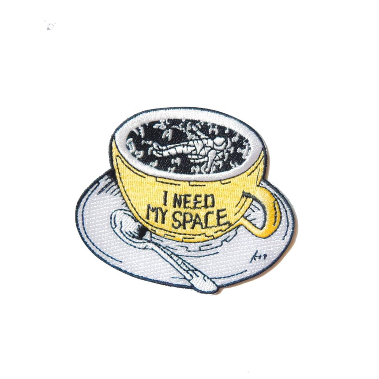 I need Space - Iron on patch