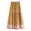 Thumbnail: BOHO Bow Tide Ruffles Floral Tank Top Crop Top Elastic Waist Maxi Skirt