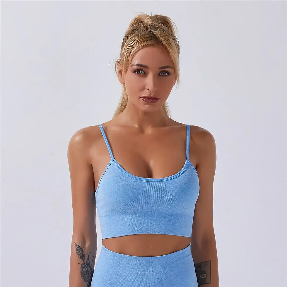 Thumbnail: Sportswear Top 2pcs Yoga Set Short Sleeve High Waist Leggings Gym Quick Dry