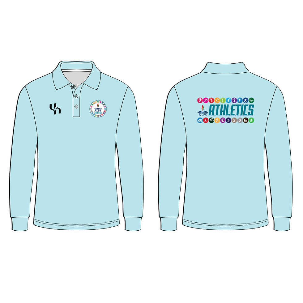 Thumbnail: Men's Long Sleeve Polo Shirt - JCPS Athletics