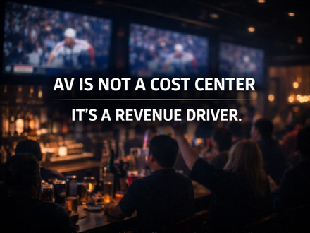AV is not a Cost Center, It's a Revenue Driver