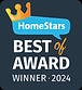 homestars best awards 2024 winner badge