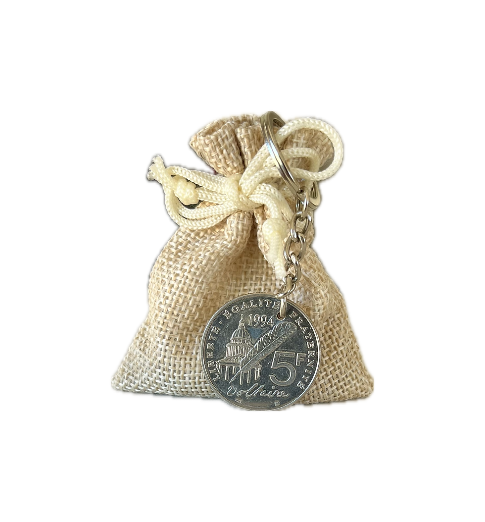 Miniature : Porte-clef Le Franc Bonheur