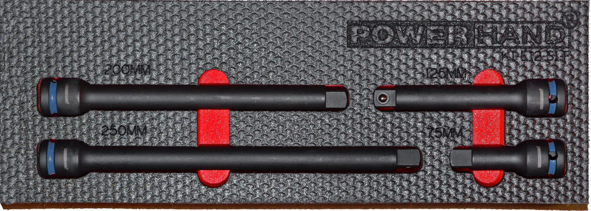 Powerhand 1/2" Impact Extension Set in EVA Foam