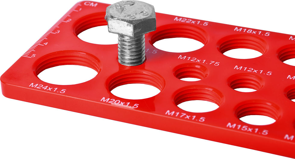 Thumbnail: Powerhand Bolt Pitch Gauge SIN-900.0665