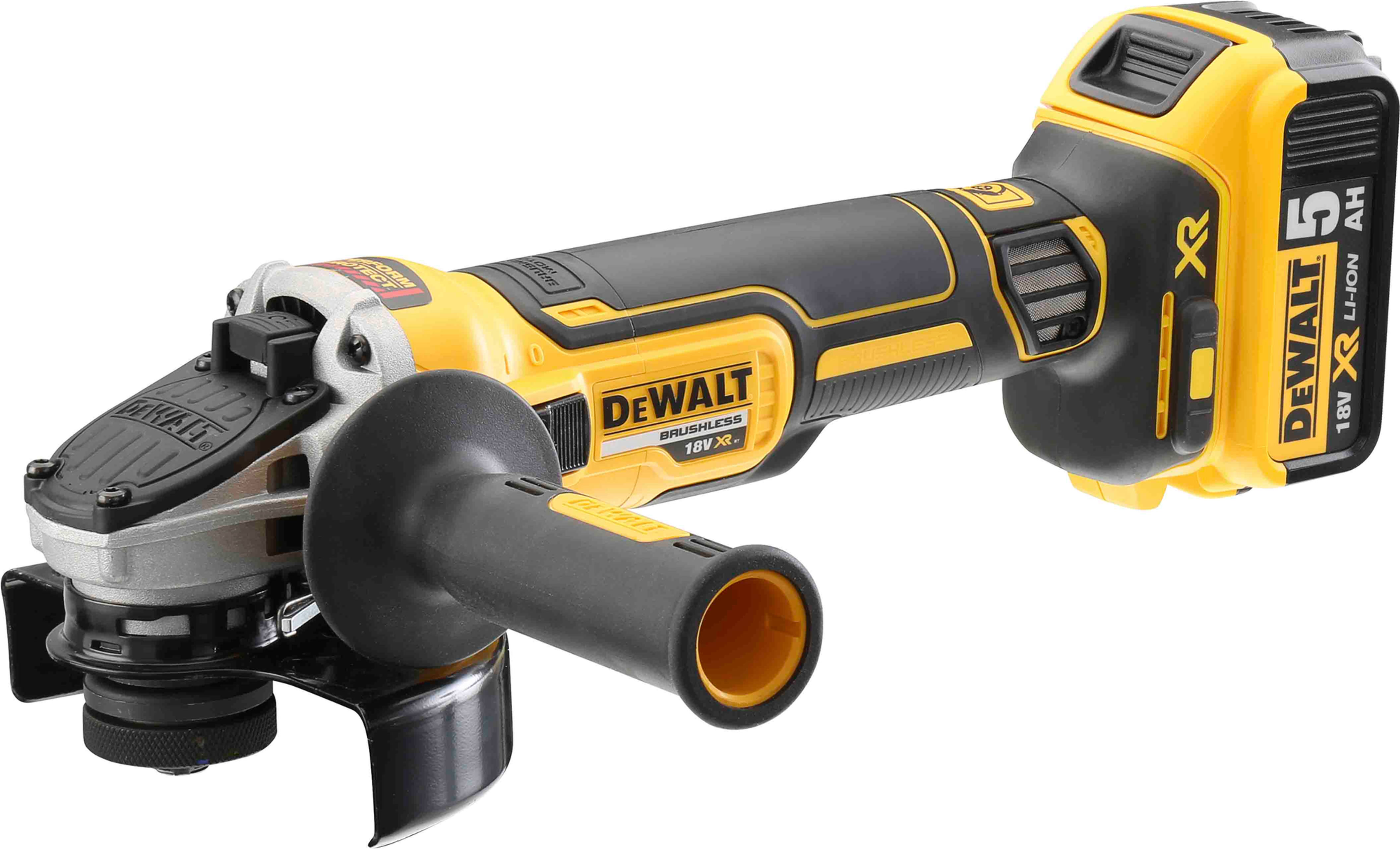 DeWalt 18V 125mm Brushless Angle Grinder Kit