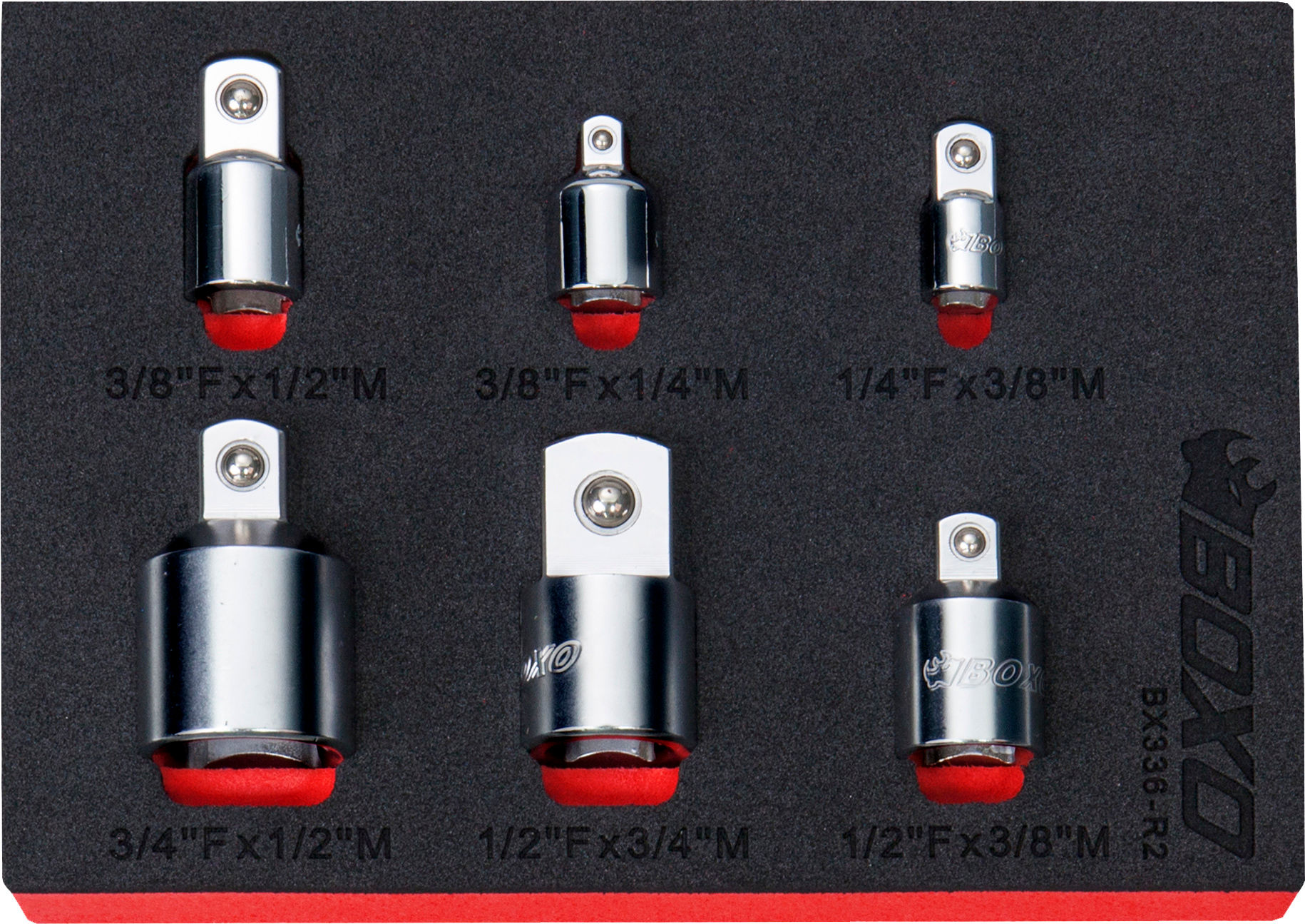 BOXO 6pc Adaptor Set