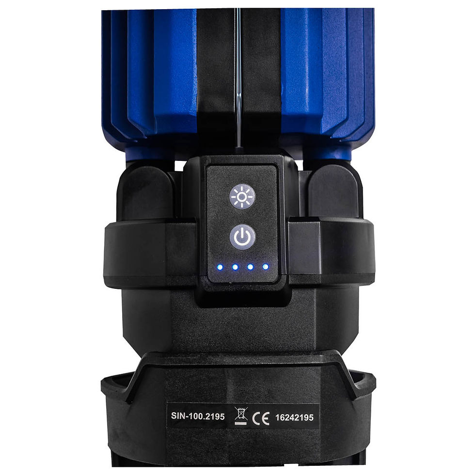 Thumbnail: 5000 Lumen Rechargeable Tripod Floor Light