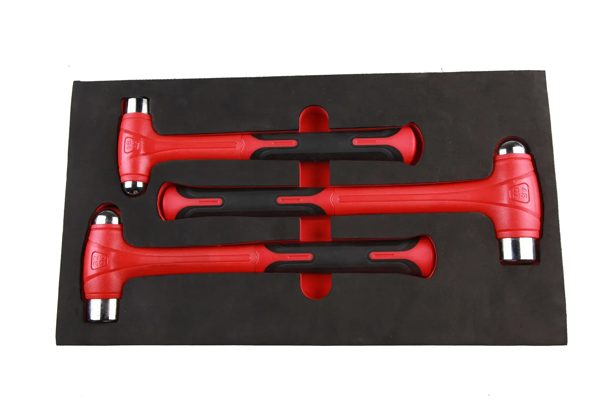 Powerhand Steel Hammer Face and Peen 3pc Set