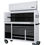 Thumbnail: 72"x24" Roll Cab + Hutch White with Silver Trim SS Top +Power Draw