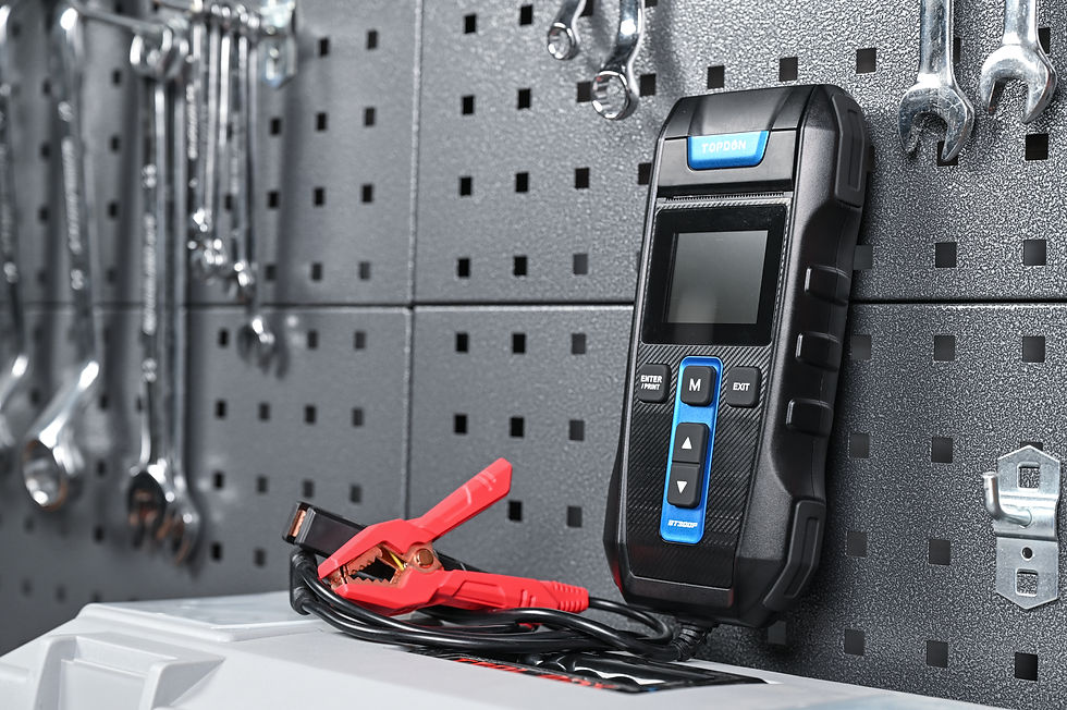 Thumbnail: TOPDON BT300P Battery Tester with Built in Printer