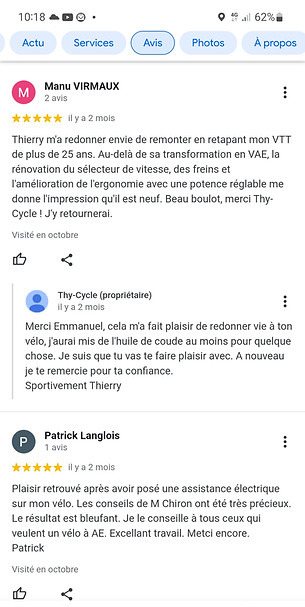 Témoignage électrification vélo